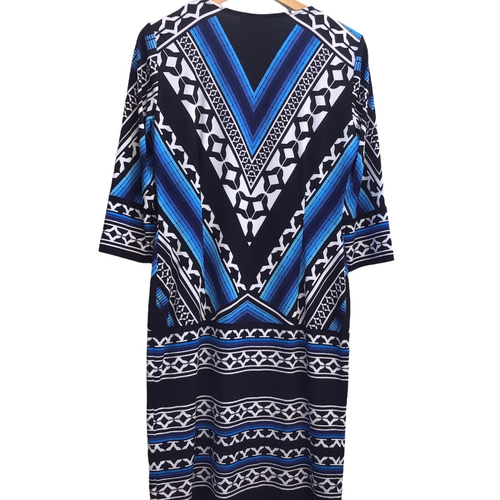 Joseph Ribkoff Multicolored Dress Sz Au 10 - Picture 4 of 4